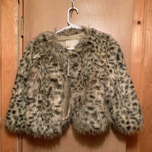 NWT Michael Kors Fur Jacket